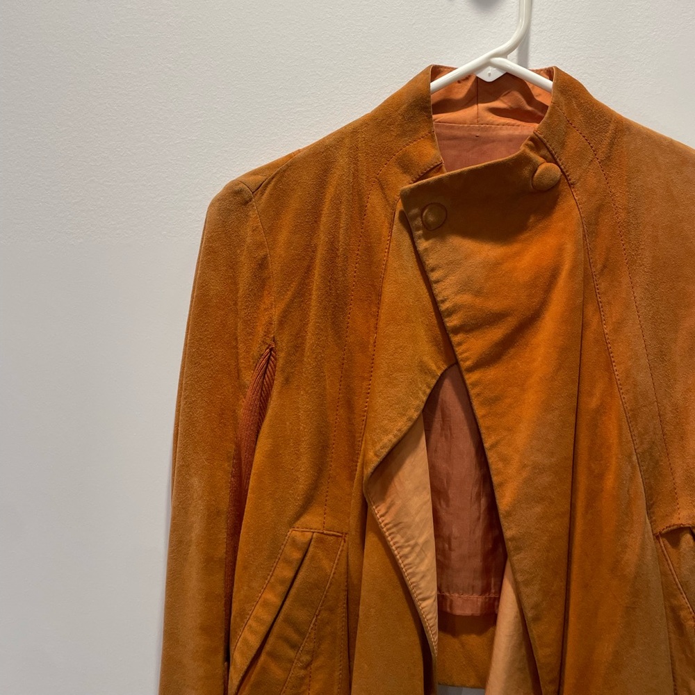 Rick Owens Suede Jacket